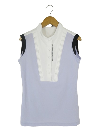 ルコックスポルティフ le coq sportif ポロシャツ ノースリーブ クルミ