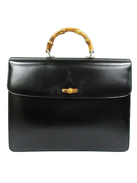 グッチバンブービジネスバッグ