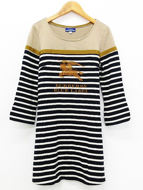 バーバリーブルーレーベル BURBERRY BLUE LABEL ワンピース Tシャツ 