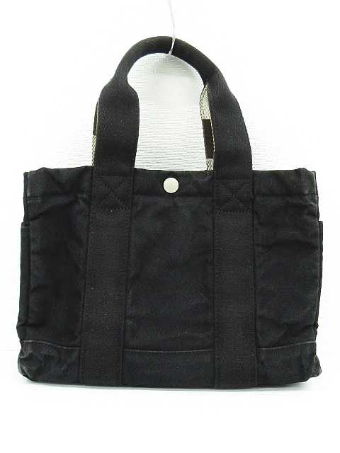 PORTER ポーター　ミニトートバッグ　(ブラック) PORTER ポーター ミニトートバッグ ハンドバッグ キャンバス 黒