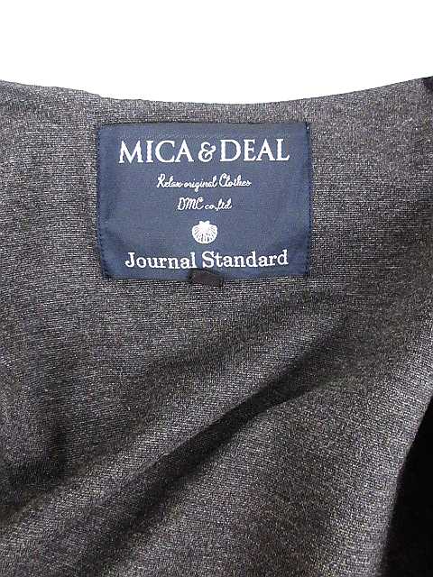 ジャーナルスタンダード取扱い マイカアンドディール MICA&DEAL コットンブレンドワイド身幅 くすみカラーVネックミラノリブニット♪ MICA\u0026DEAL JOURNAL STANDARDの通販