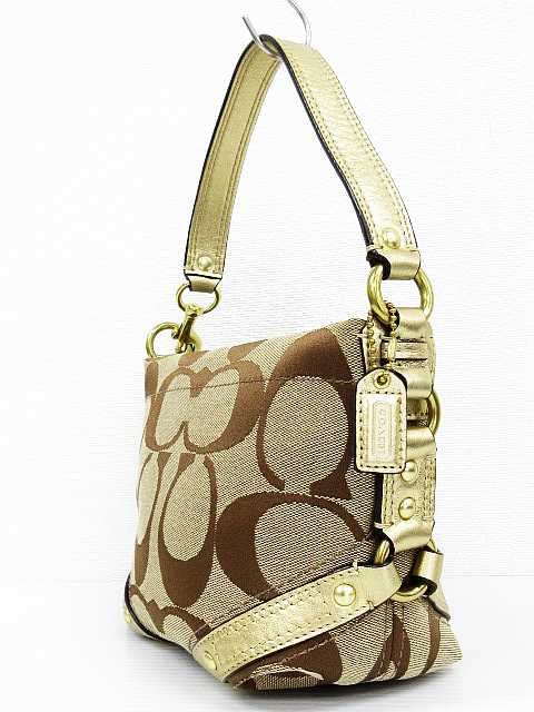 コーチ COACH 40347 シグネチャー カーリー ミニハンドバッグ 