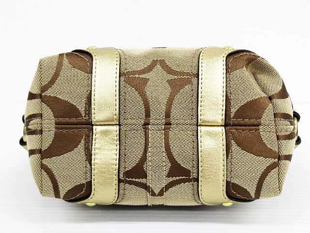 コーチ COACH 40347 シグネチャー カーリー ミニハンドバッグ 