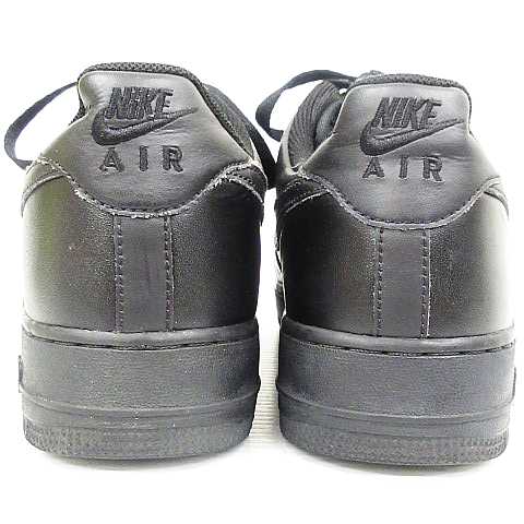 ナイキ Nike Air Force 1 スニーカー 靴 ローカット ロゴ 単色 黒 28 メンズ 151 ベクトルパーク