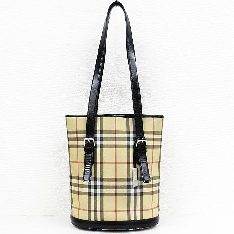 バーバリー ロンドン BURBERRY LONDON ハンドバッグ トート 鞄 バケツ  