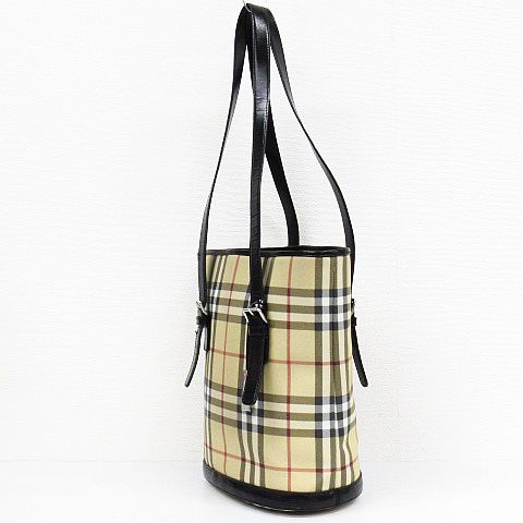 バーバリー ロンドン BURBERRY LONDON ハンドバッグ トート 鞄 バケツ 