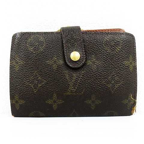 ルイヴィトン LOUIS VUITTON CA0060 モノグラム 二つ折り財布 