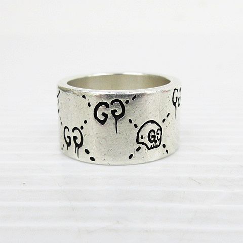 グッチ GUCCI ゴースト リング 指輪 アクセサリー GG スカル SV925  