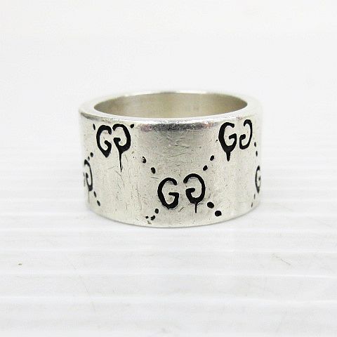 グッチ GUCCI ゴースト リング 指輪 アクセサリー GG スカル SV925 