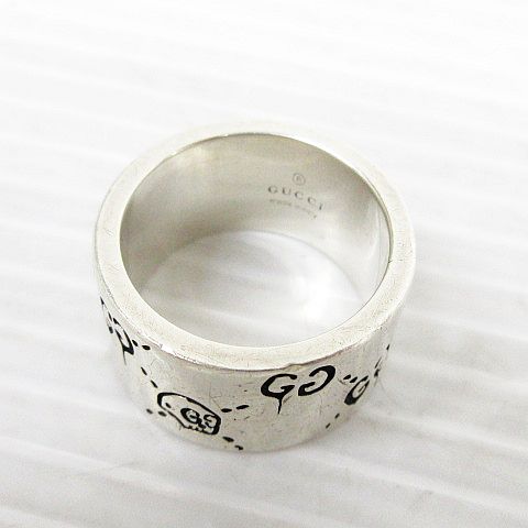 グッチ GUCCI ゴースト リング 指輪 アクセサリー GG スカル SV925 
