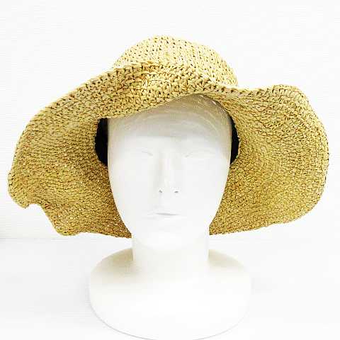 バックナンバー Back Number ペーパーハット 麦わら帽子 カンカン帽 ファッション小物 細リボン ベージュ ブラウン フリー レディース 151 ベクトルパーク