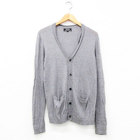ビームス Beams ニットカーディガン ボレロ 長袖 薄手 グレー M 若干難あり メンズ 151 ベクトルパーク ビームス Beams ニットカーディガン ボレロ 長袖 薄手 グレー M 若干難あり メンズ 151 ベクトルパーク