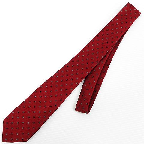 Olenora ル ウォーモ マックス Uomo Max ネクタイ ファッション小物 2本セット 総柄 シルク100 赤系 メンズ 151 ベクトルパーク