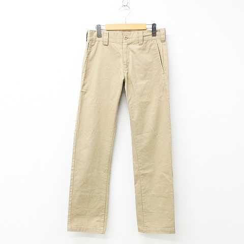 ビームスハート Beams Heart パンツ ボトムス ロング丈 チノ 裾ロールアップ チェック柄 コットン混 ベージュ マルチカラー S メンズ 151 ベクトルパーク