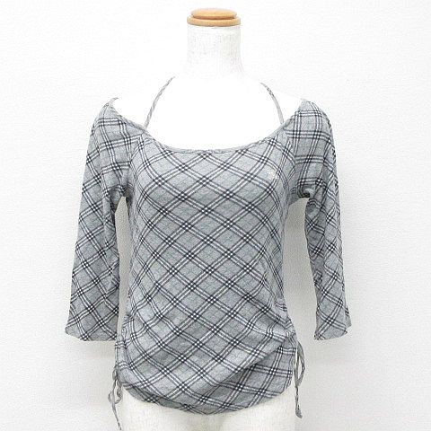 バーバリー ロンドン BURBERRY LONDON カットソー トップス 七分袖 