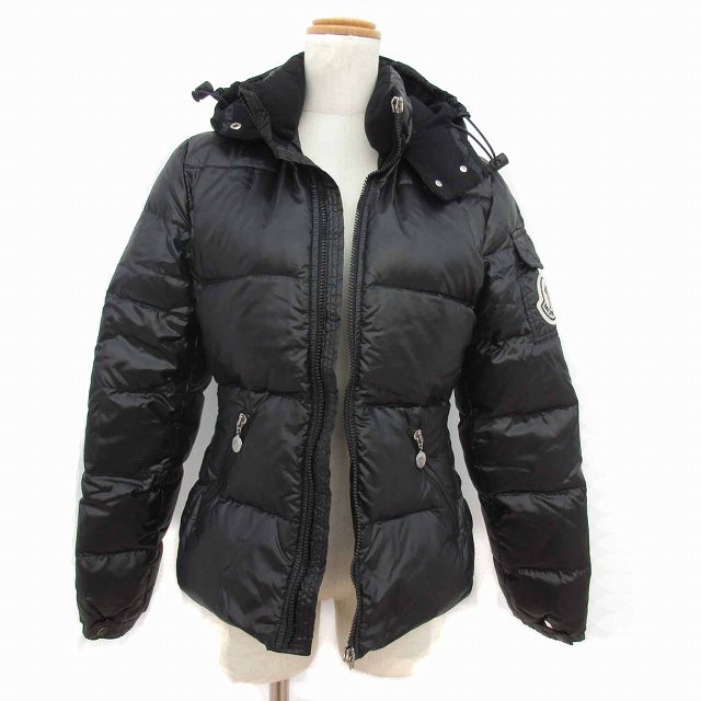 モンクレール MONCLER バディア BADIA ジャケット ダウン フード 0 黒 