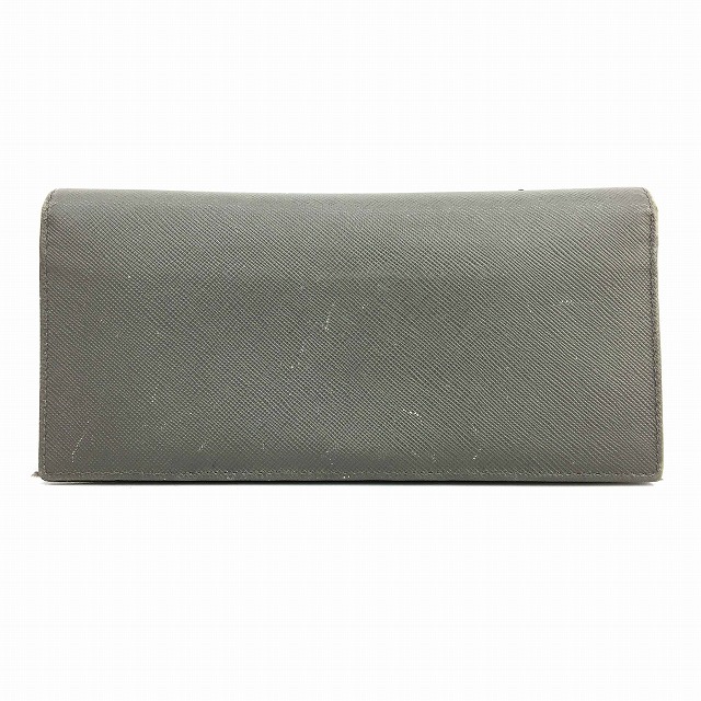 プラダ Prada 長財布 ウォレット 二つ折り サフィアーノ レザー グレー b メンズ 152 ベクトルパーク プラダ Prada 長財布 ウォレット 二つ折り サフィアーノ レザー グレー b メンズ 152 ベクトルパーク