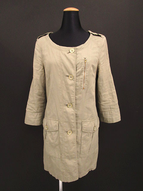 アバハウス 七分袖コート