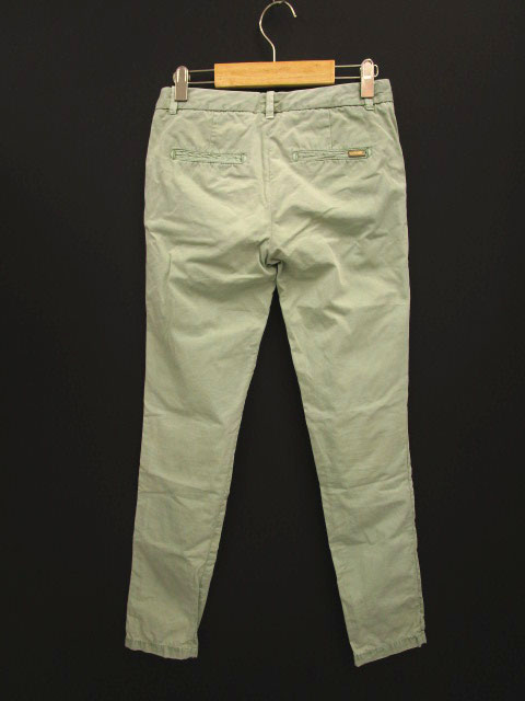 ザラウーマン Zara Woman チノ パンツ ロング コットン 緑 34 レディース 155 ベクトルパーク ザラウーマン Zara Woman チノ パンツ ロング コットン 緑 34 レディース 155 ベクトルパーク