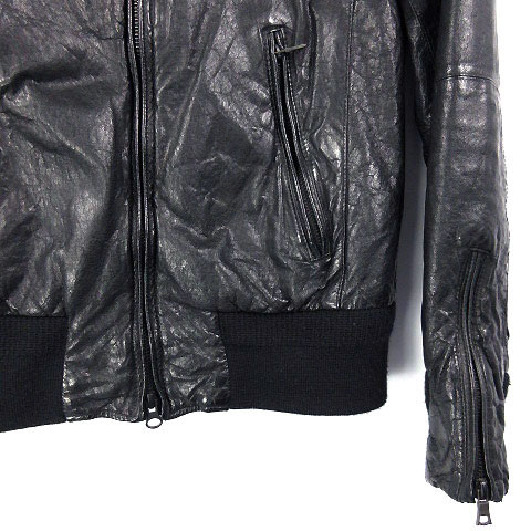 タススタンダード Tass Standard レザー ライダース ジャケット 豚革  