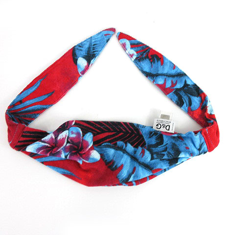 DOLCE&GABBANA　カチューシャ Headband with all over jewellery application in Silver for