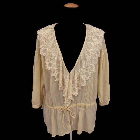 完売品ジャーナルスタンダードリネンレースチュニック 菊池亜希子 菊池