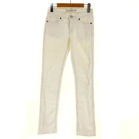 ユニクロ Uniqlo ジーンズ デニム スキニー Skinny Fit ストレッチ ホワイト 白 22 レディース 155 ベクトルパーク