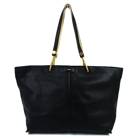 クロエ CHLOE KERI ケリートートバッグ 3S1247 レザー ブラック 黒  