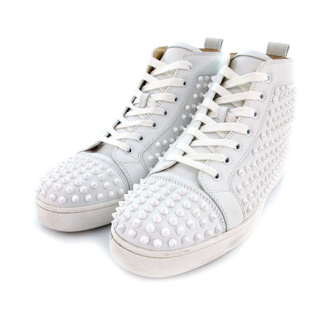 クリスチャンルブタン Christian louboutin LOUIS FLAT CALF SPIKES  