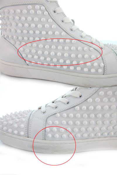 クリスチャンルブタン Christian louboutin LOUIS FLAT CALF SPIKES  