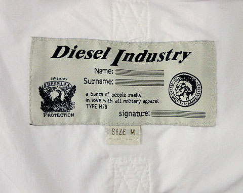 ディーゼル DIESEL ジャケット パーカー ナイロンジャケット