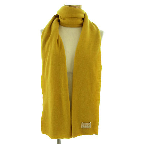 中川政七商店 マフラー ストール 大判 イエロー系 マスタード 155