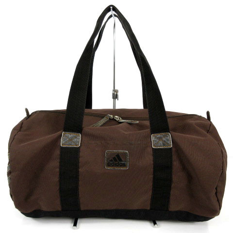アディダス adidas ボストンバッグ ミニボストンバッグ ブラウン 茶