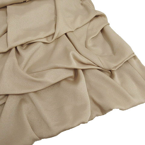 エニィスィス エニシス Anysis ワンピース フォーマル 半袖 ひざ丈 ベージュ 2 レディース 155 ベクトルパーク