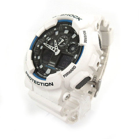 新同品 カシオ CASIO G-SHOCK GA-100B 腕時計 F905 GA-100-1A1JF | CASIO