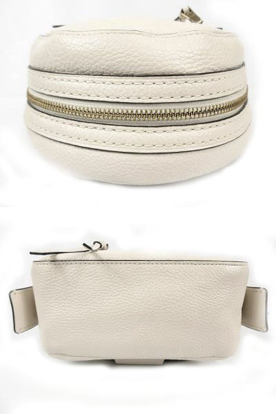 未使用品 コーチ COACH リュックサック F30530 レザー チャーム オフ白 