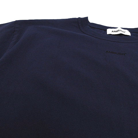 AMBUSH ホルチェン クルネック Tシャツ BMAA001S24JER001 1010 マルチカラー AMBUSH(アンブッシュ) Tシャツ・カットソー(メンズ
