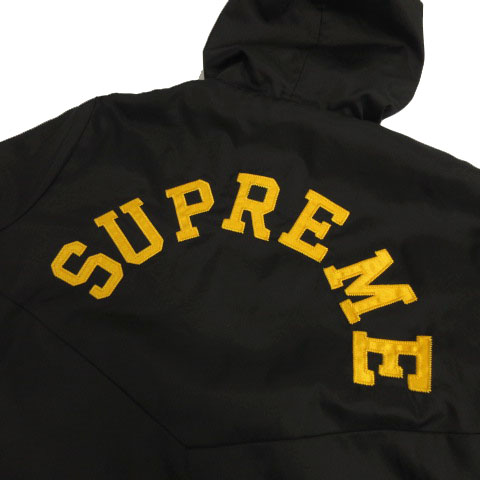 シュプリーム SUPREME コート ベンチコート フード 裏ボア ロゴ 