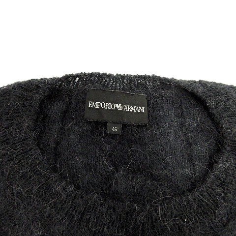 エンポリオアルマーニ EMPORIO ARMANI ニット セーター 長袖 ケーブル 