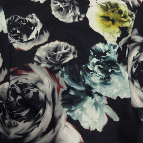 ザラ トラファルック Zara Trafaluc ワンピース ひざ丈 ノースリーブ 花柄 ストレッチ ブラック 黒 グリーン系 緑 レッド 赤 M レディース 155 ベクトルパーク ザラ トラファルック Zara Trafaluc ワンピース ひざ丈 ノースリーブ 花柄 ストレッチ ブラック 黒 グリーン系 緑 レッド 赤 M レディース 155 ベクトルパーク