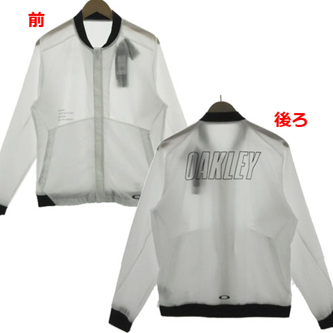 Oakley スポーツジャケット ホワイト/グレー オークリー（OAKLEY）（メンズ）ジャージ メンズ 上 OPERATIVE
