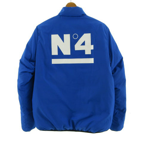 ステューシー STUSSY ダウンジャケット リバーシブル プリント ロゴ No 