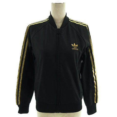 アディダス adidas ジャケット ジャージ ジップアップ 三本ライン 