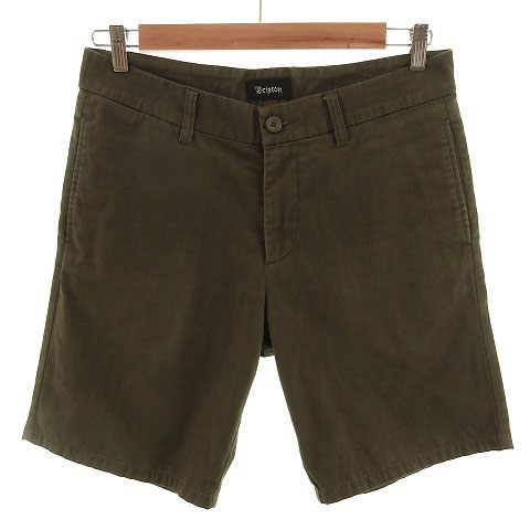 ブリクストン Brixton パンツ ショートパンツ ロクヨンクロス カーキ 32 メンズ 155 ベクトルパーク