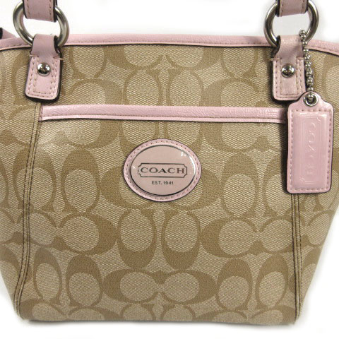 コーチ COACH トートバッグ ショルダーバッグ 2way F20097