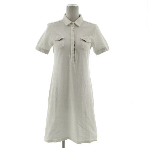 アーノルドパーマー Arnold Palmer ワンピース 半袖 ミディ丈 切替え オフ白 2 レディース 155 ベクトルパーク