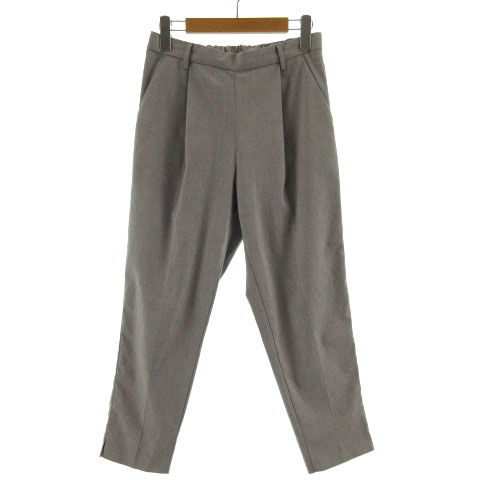 オペークドットクリップ Opaque Clip パンツ Carrrman テーパードパンツ スリット グレー 38 M レディース 155 ベクトルパーク