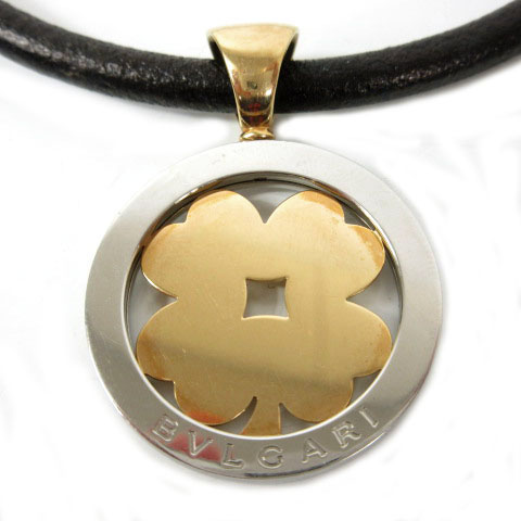 ブルガリ Bvlgari チョーカー ペンダント ネックレス トンドクローバー K18yg Steel コンビ イエローゴールド シルバー メンズ 155 ベクトルパーク ブルガリ Bvlgari チョーカー ペンダント ネックレス トンドクローバー K18yg Steel コンビ イエローゴールド シルバー メンズ 155 ベクトルパーク