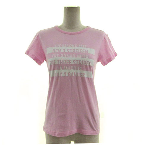 アディダス adidas Tシャツ DU0228 丸首 プリント 半袖 コットン