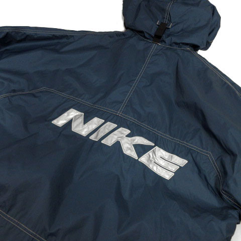 希少 美品 ナイキ× マルボンゴルフ コラボ アノラック ジャケット M ブルー 希少 美品 ナイキ× マルボンゴルフ コラボ アノラック